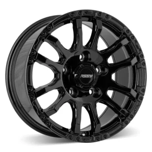 RSSW – Force – Black – 17″x8″ 20mm – All weather Wheels – ACH753FCGB